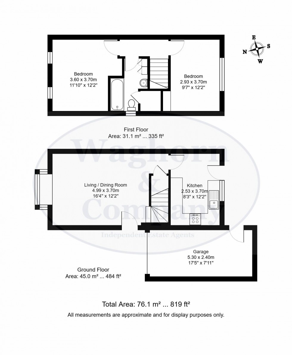 Floorplan for Brindles Field, Tonbridge