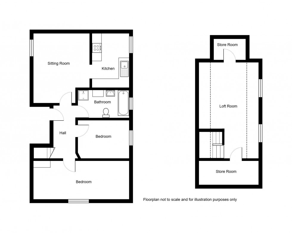 Floorplan for The Heath, Horsmonden