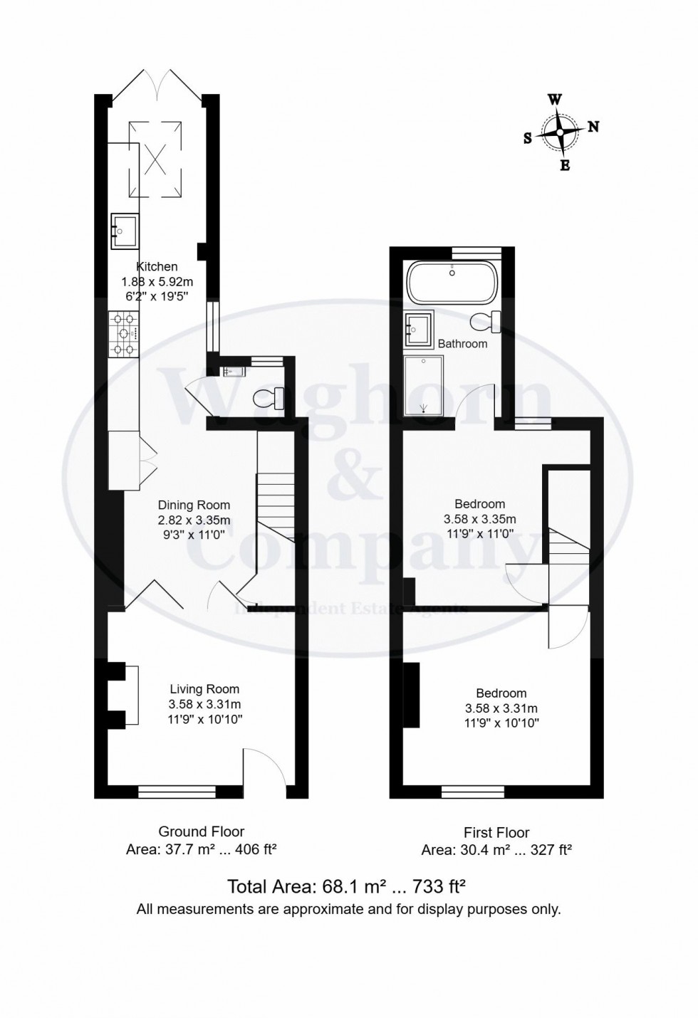 Floorplan for Lavender Hill, Tonbridge