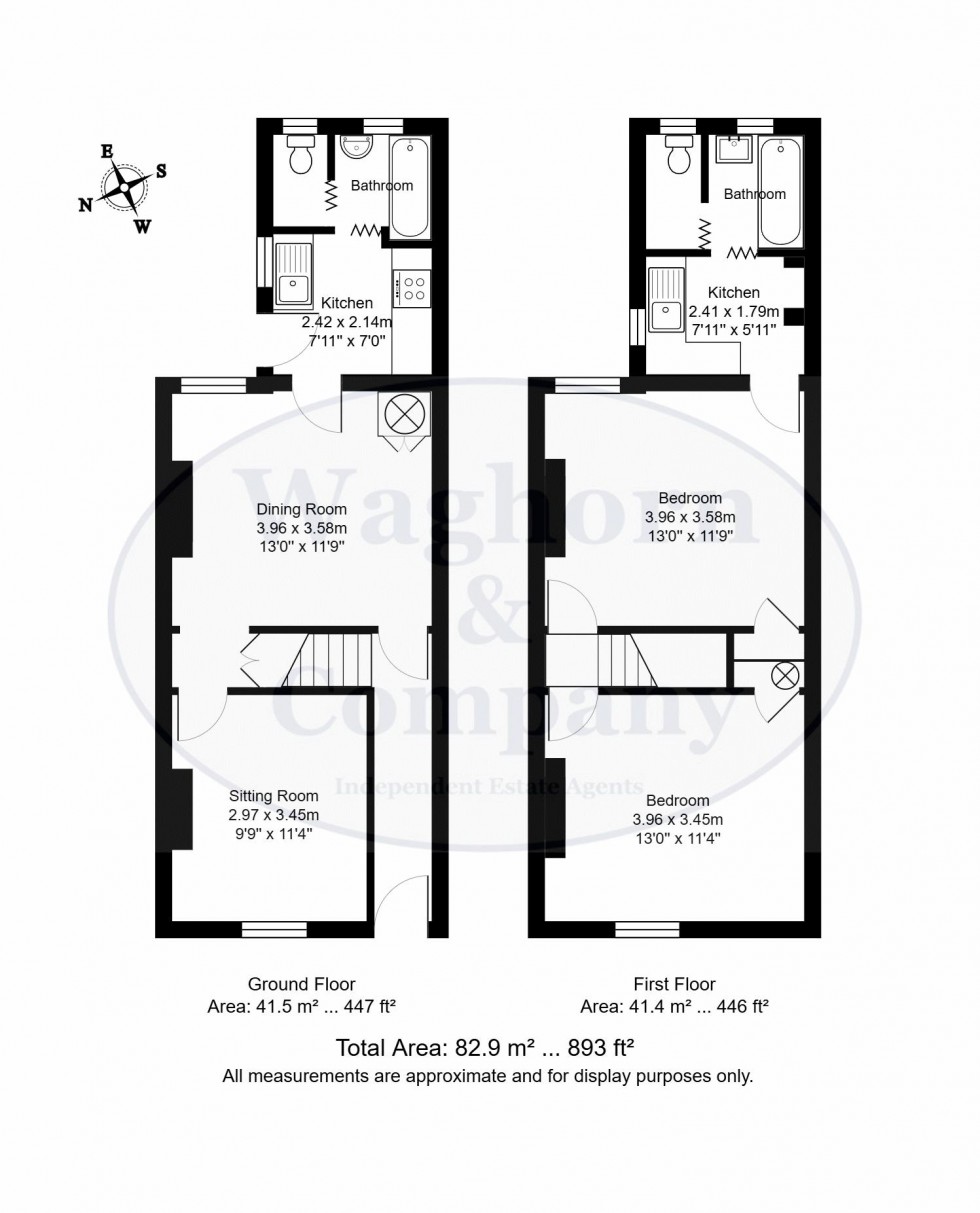 Floorplan for Shipbourne Road, Tonbridge