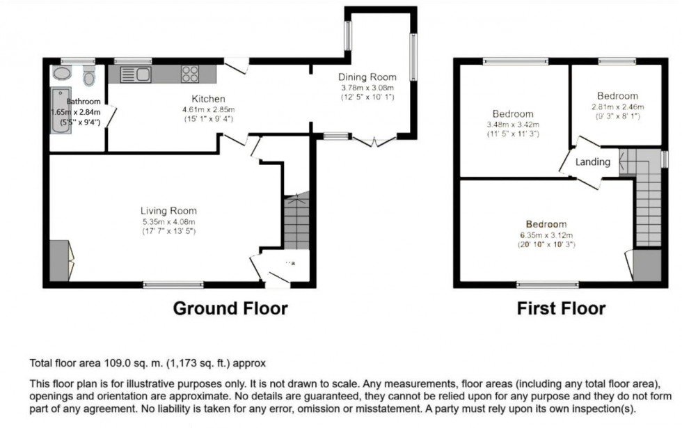 Floorplan for 2 Ives Road , Tonbridge
