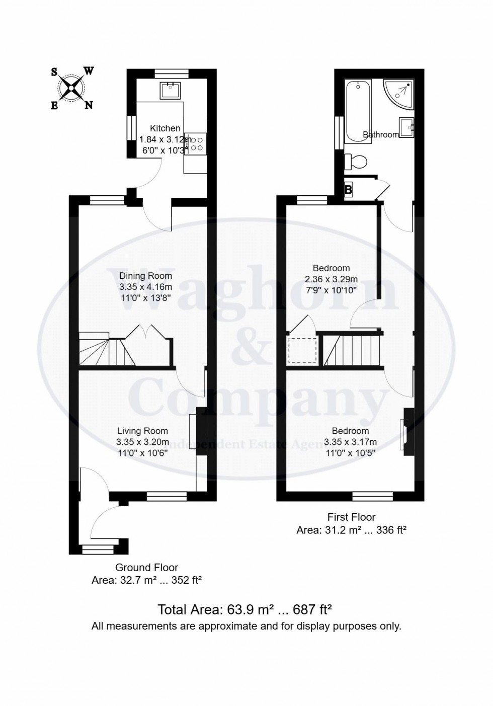 Floorplan for Baltic Road, Tonbridge