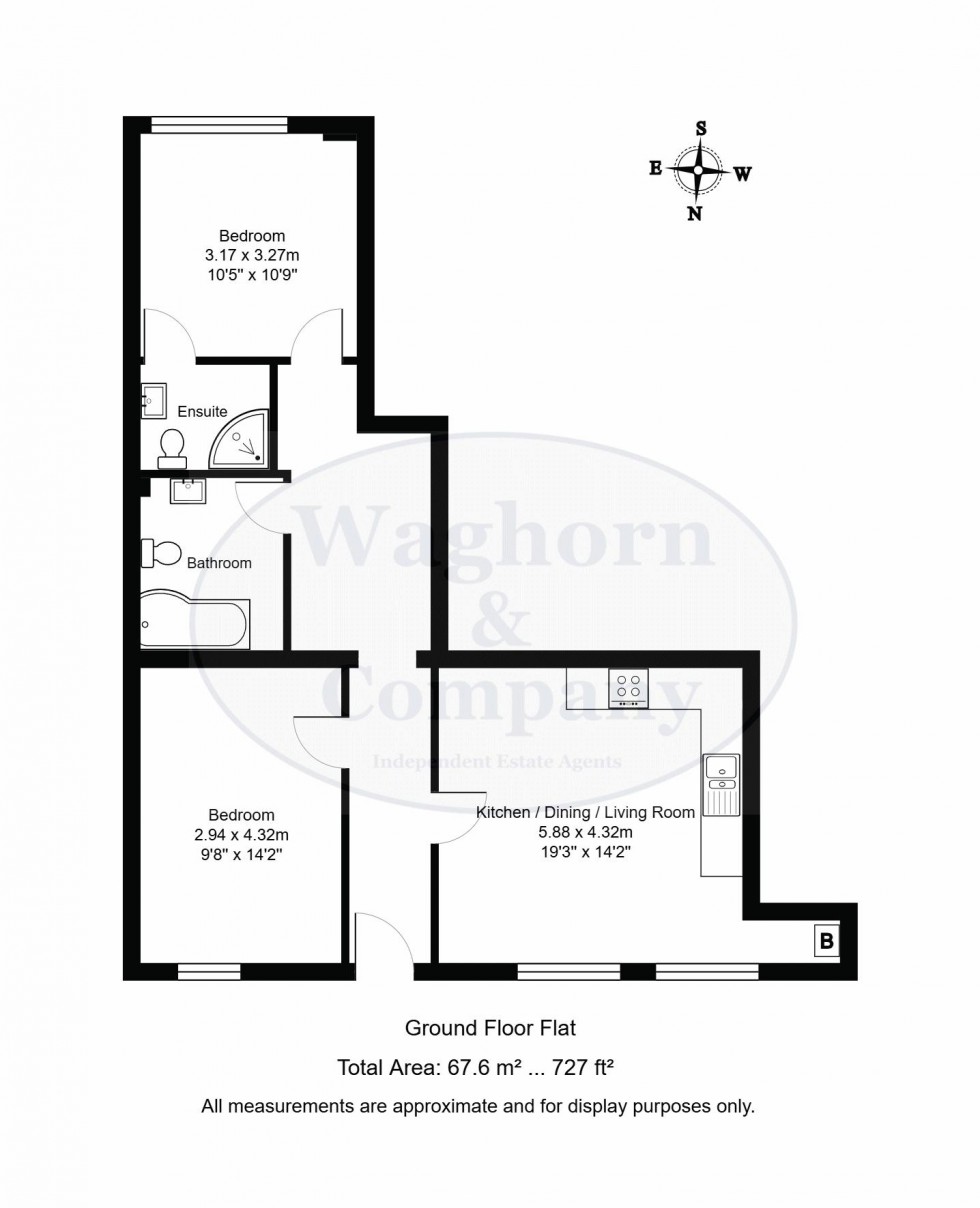 Floorplan for East Street, Tonbridge
