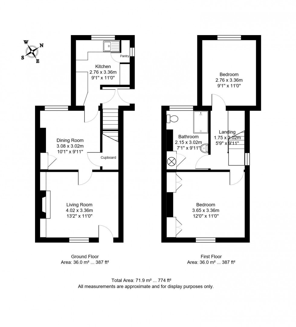 Floorplan for Shipbourne Road, Tonbridge