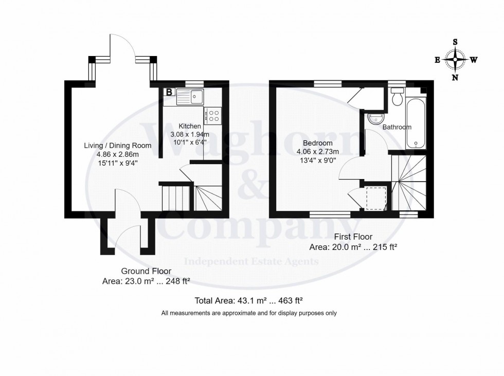 Floorplan for Hawkenbury Mead, Tunbridge Wells