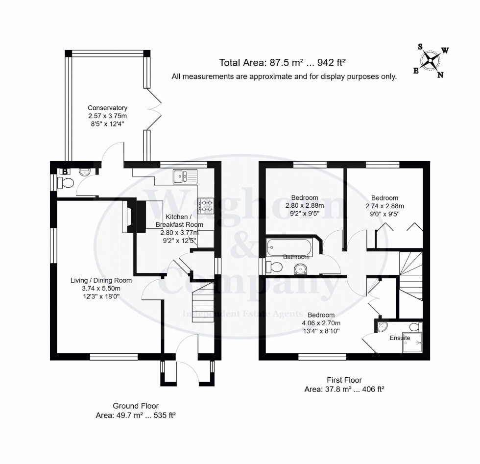 Floorplan for Hilden Park Road, Hildenborough