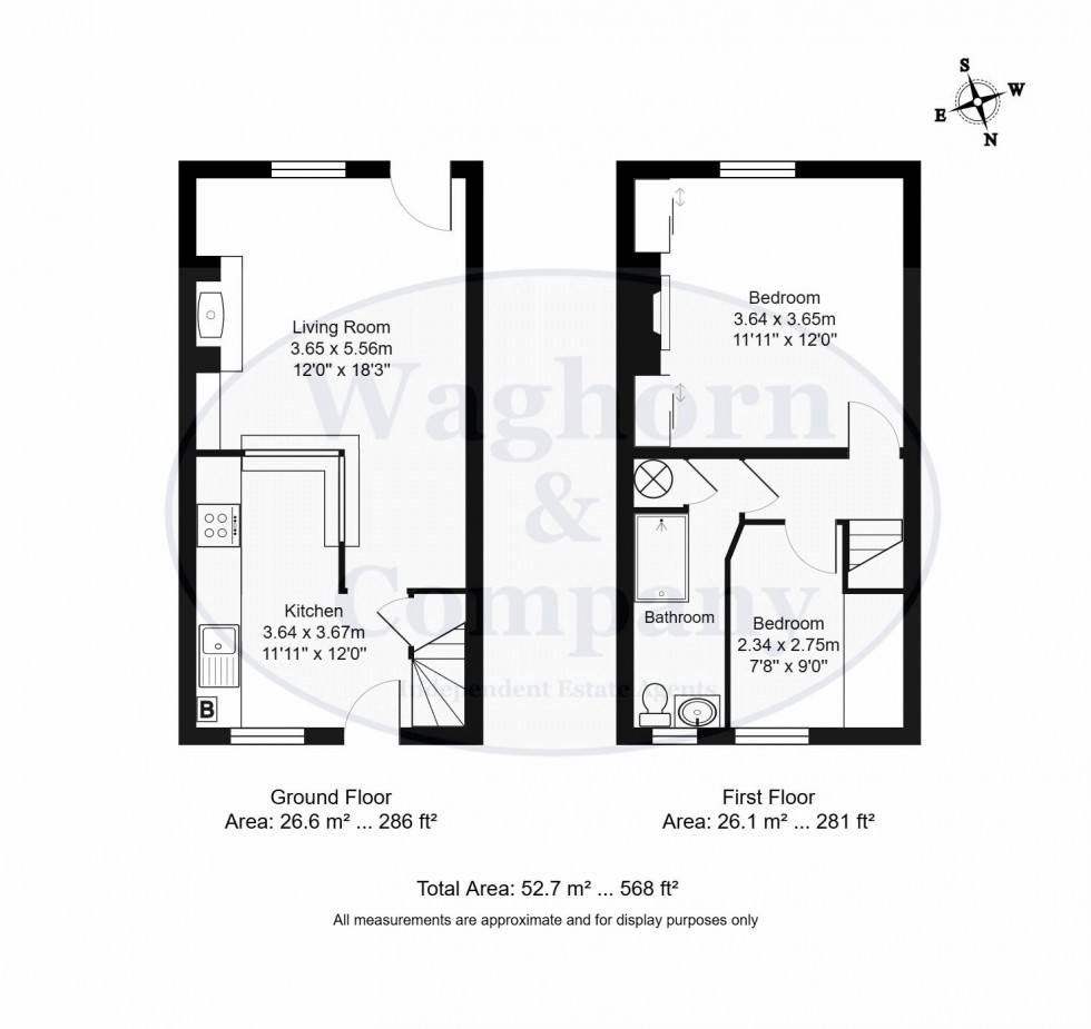 Floorplan for High Street, Hadlow