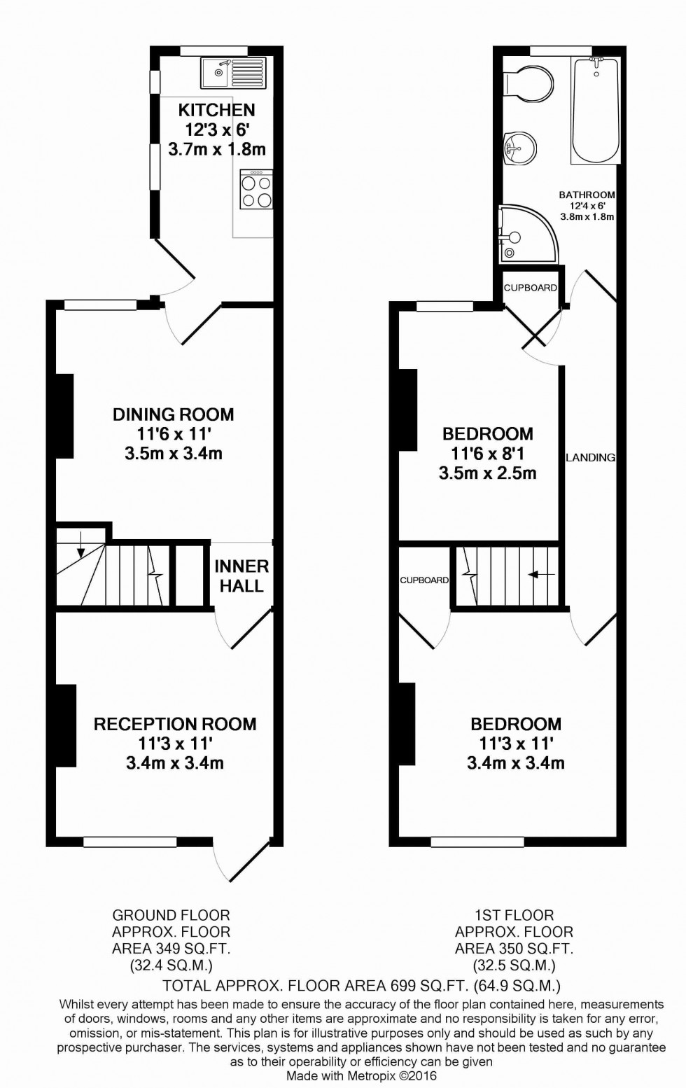 Floorplan for Mount Pleasant, Hildenborough