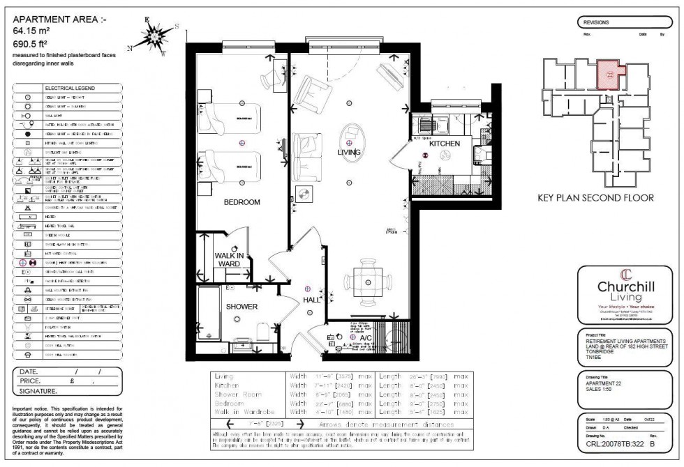 Floorplan for 1 Annison Street, Tonbridge