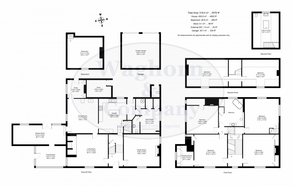 Floorplan for Hale Street, East Peckham, Tonbridge