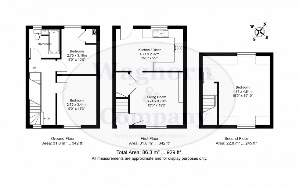 Floorplan for Five Oak Green