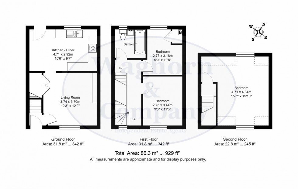 Floorplan for Five Oak Green