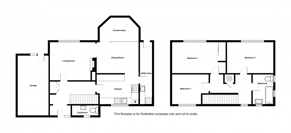 Floorplan for Ridgeway Crescent, Tonbridge