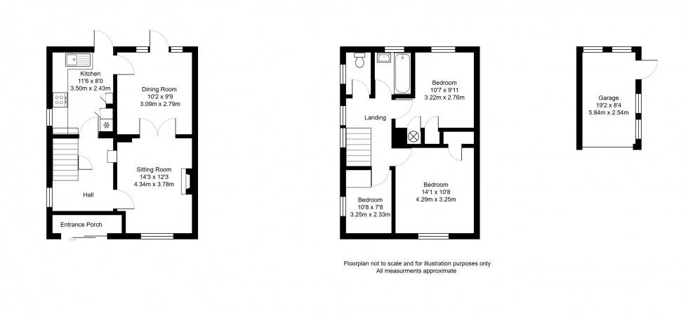 Floorplan for Fernholt, Tonbridge