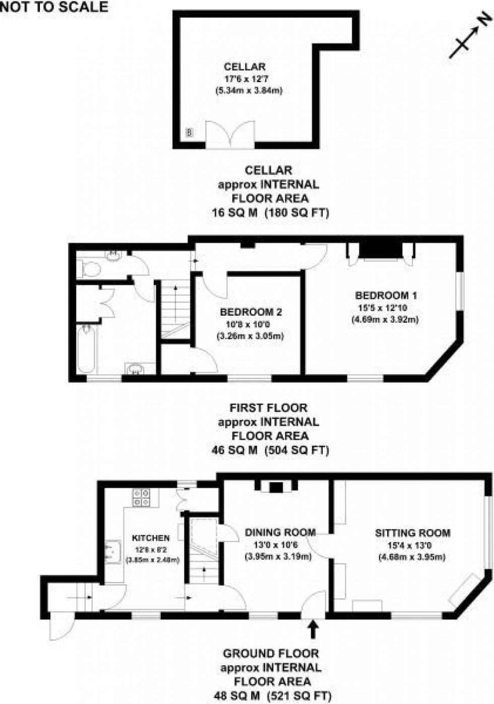 Floorplan for Houselands Road, Tonbridge
