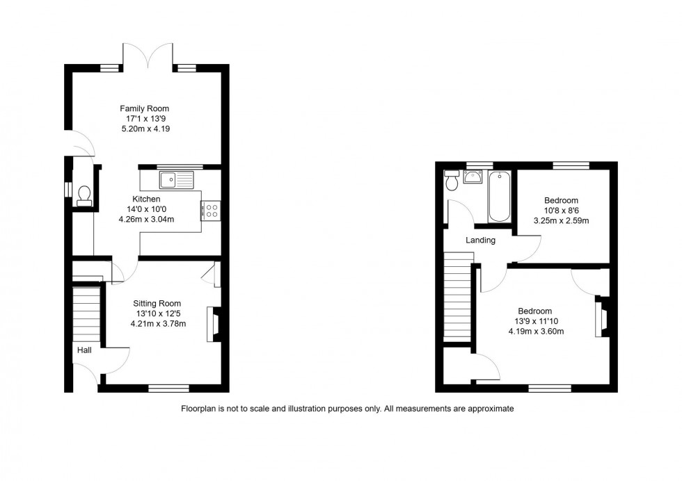 Floorplan for Shipbourne Road, Tonbridge