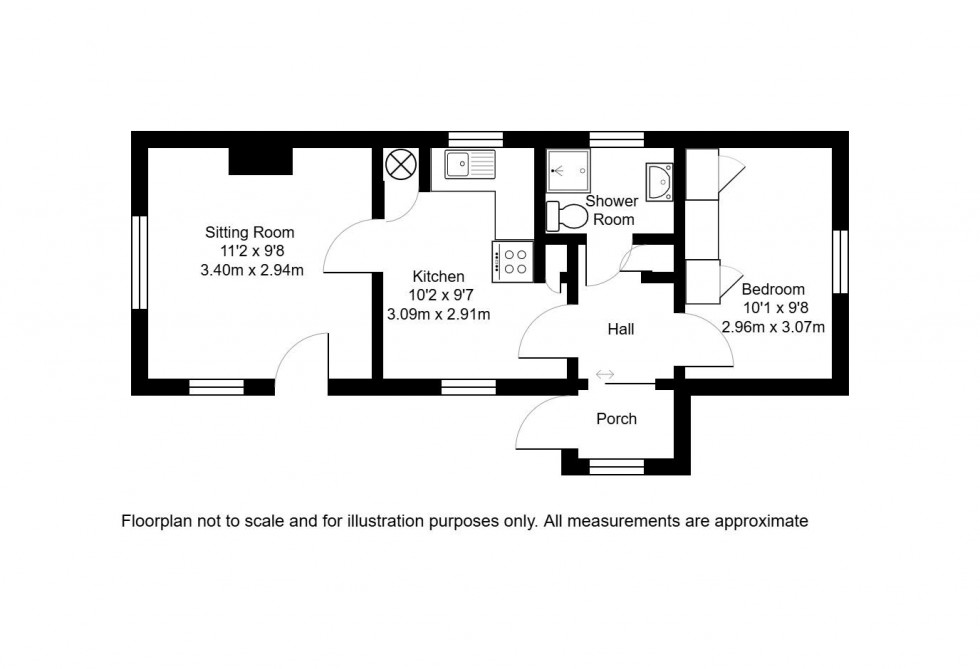 Floorplan for Shipbourne Road, Tonbridge