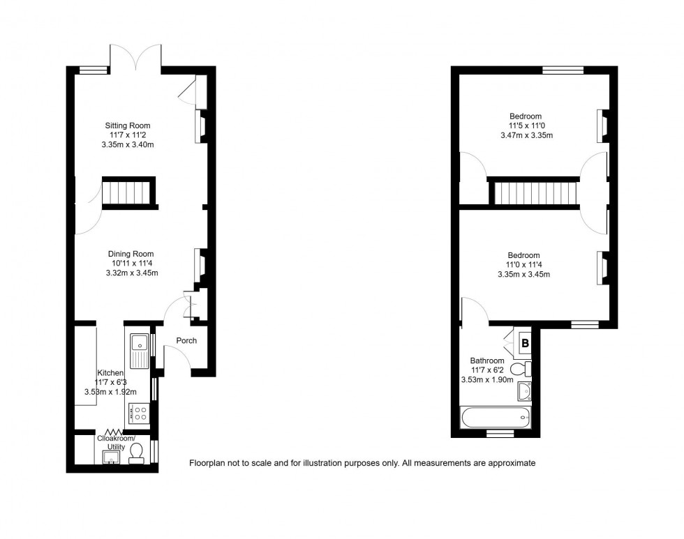 Floorplan for Hawden Road, Tonbridge