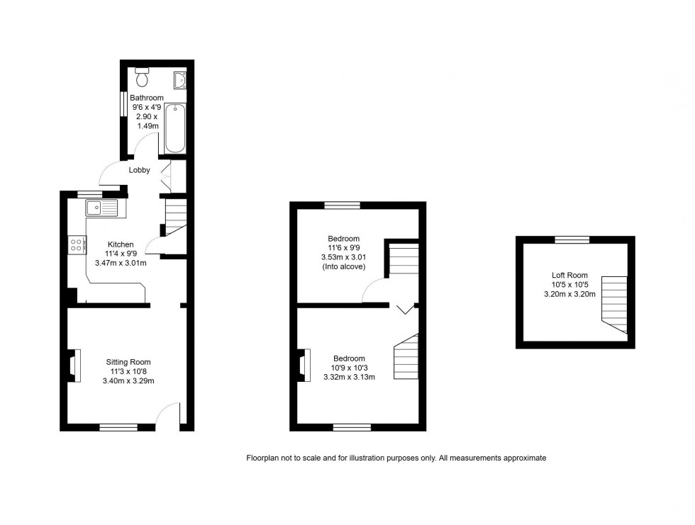 Floorplan for Pembury Road, Tonbridge