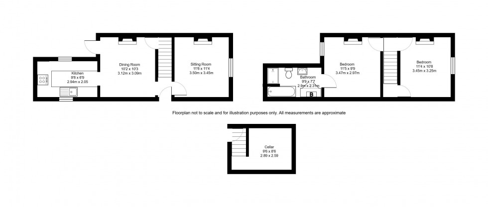 Floorplan for Lavender Hill, Tonbridge