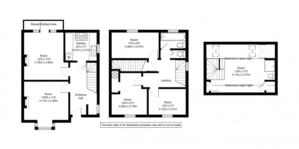 Floorplan for Douglas Road, Tonbridge
