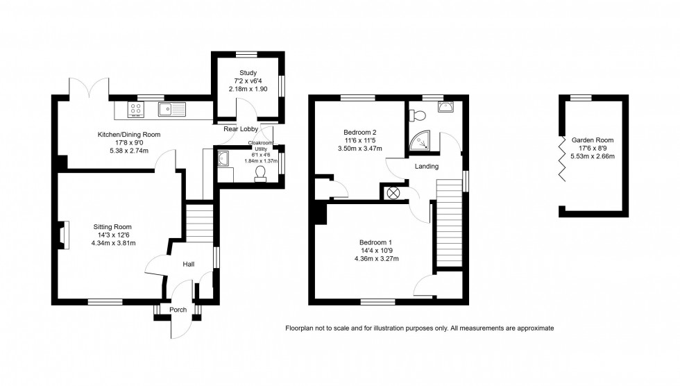 Floorplan for Southdene, Halstead