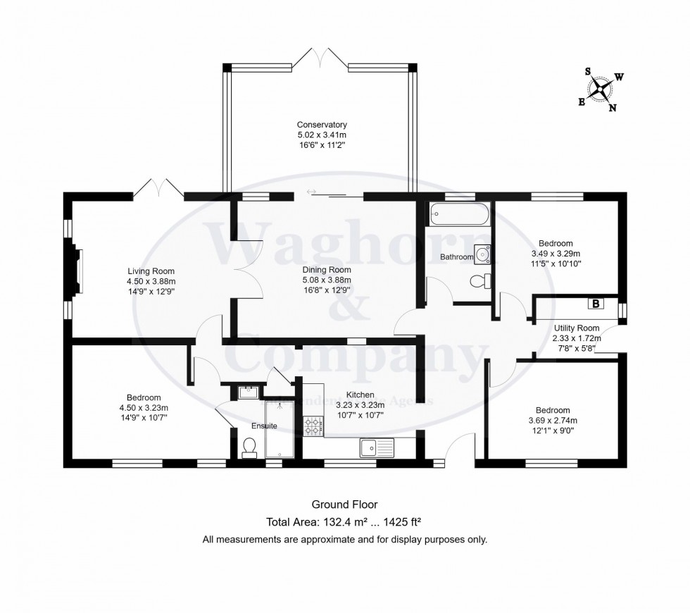 Floorplan for Brookmead, Tonbridge