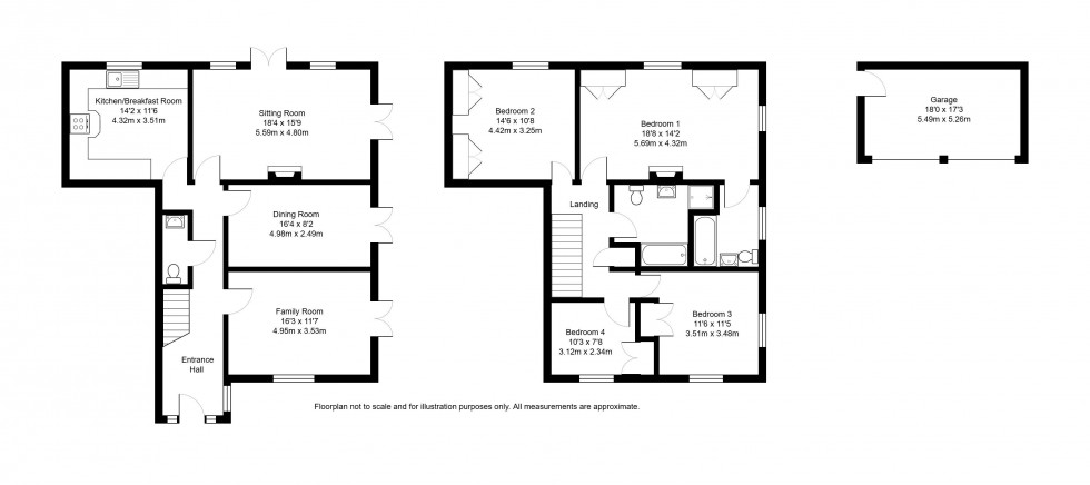 Floorplan for The Haydens, Tonbridge
