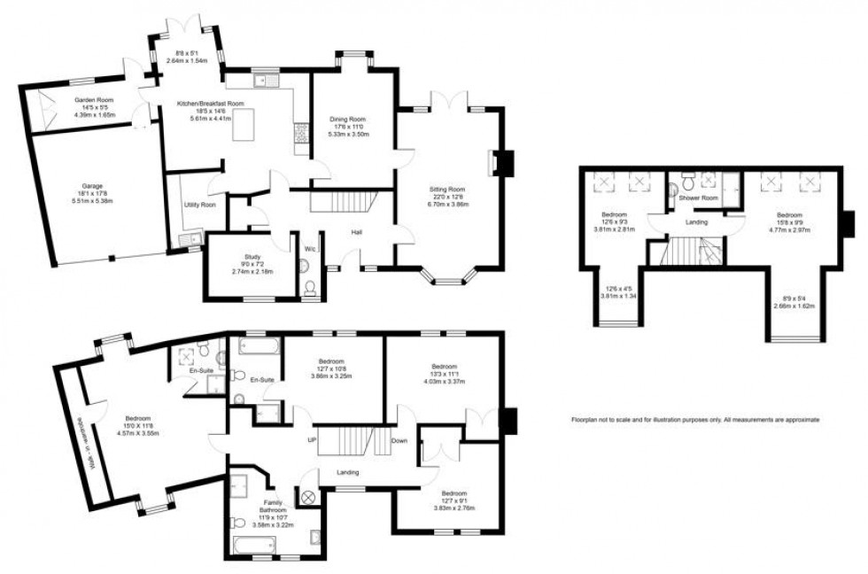 Floorplan for The Haydens, Tonbridge