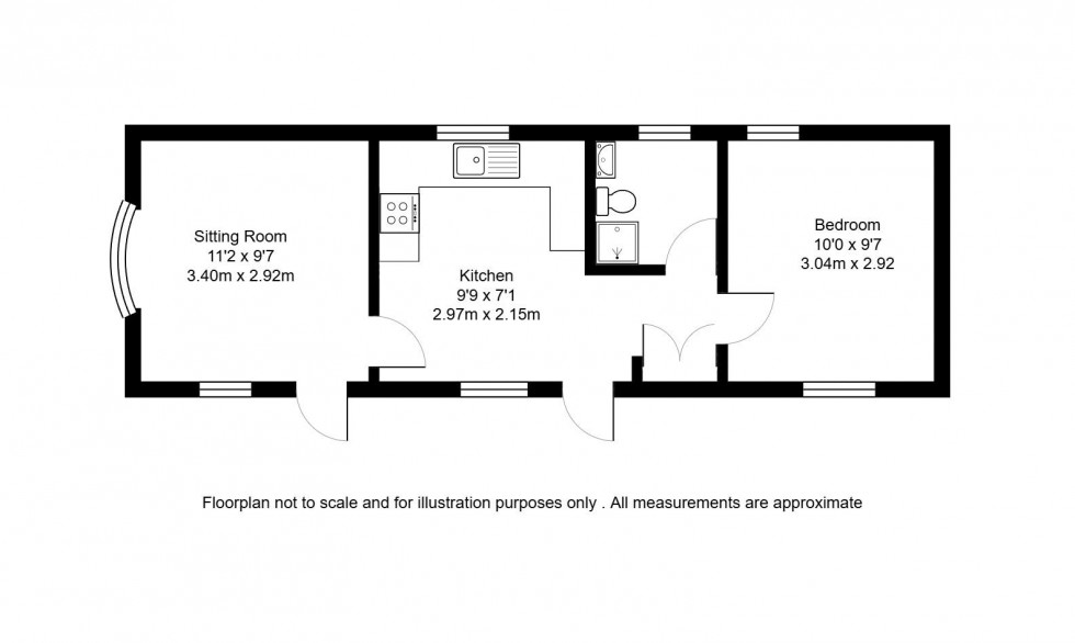Floorplan for Towngate Wood, Shipbourne Road, Tonbridge