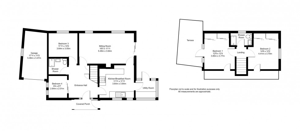 Floorplan for Rodney Avenue, Tonbridge