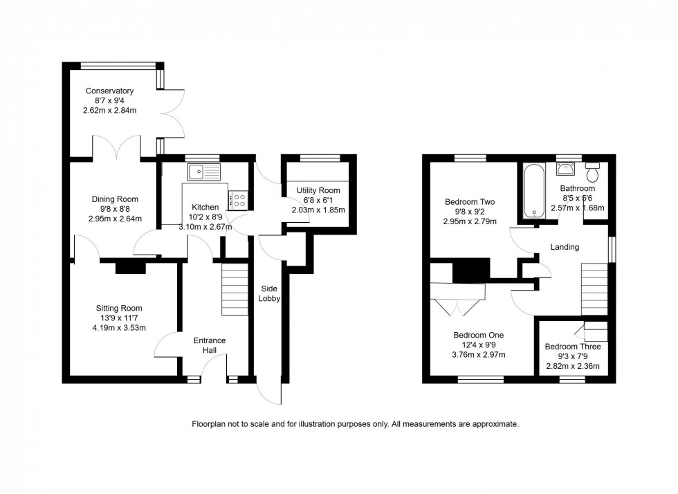 Floorplan for Bishops Oak Ride, Tonbridge