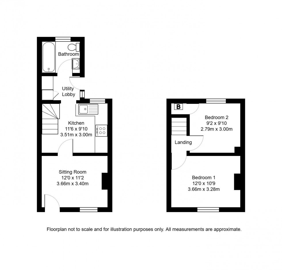 Floorplan for The Freehold, Tonbridge