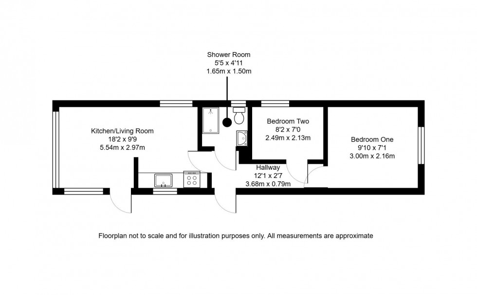 Floorplan for Towngate Wood, Tonbridge