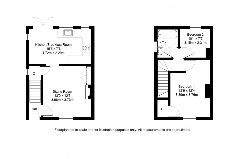Floorplan for Brionne Gardens, Tonbridge