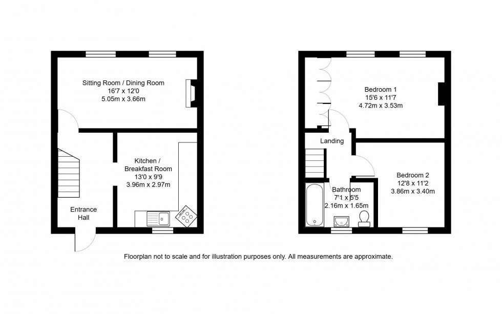 Floorplan for Quarry Hill Road, Tonbridge