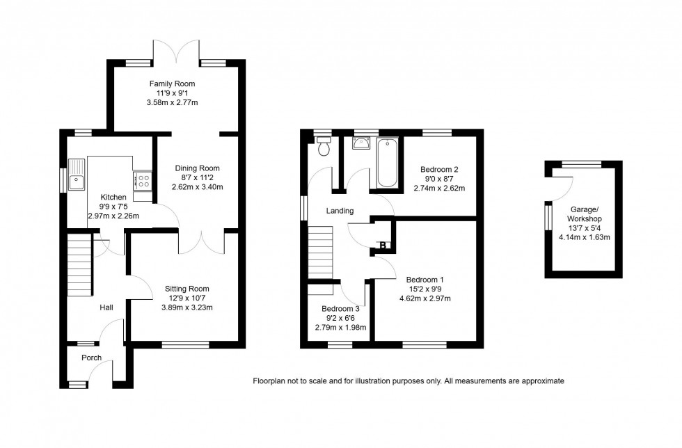 Floorplan for Molescroft Way, Tonbridge