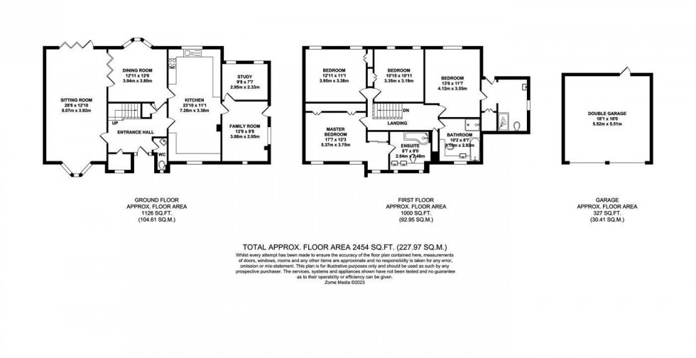 Floorplan for The Haydens, Tonbridge