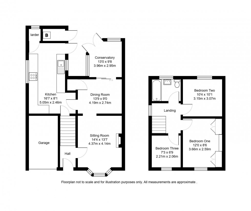 Floorplan for Mountfield Park, Tonbridge