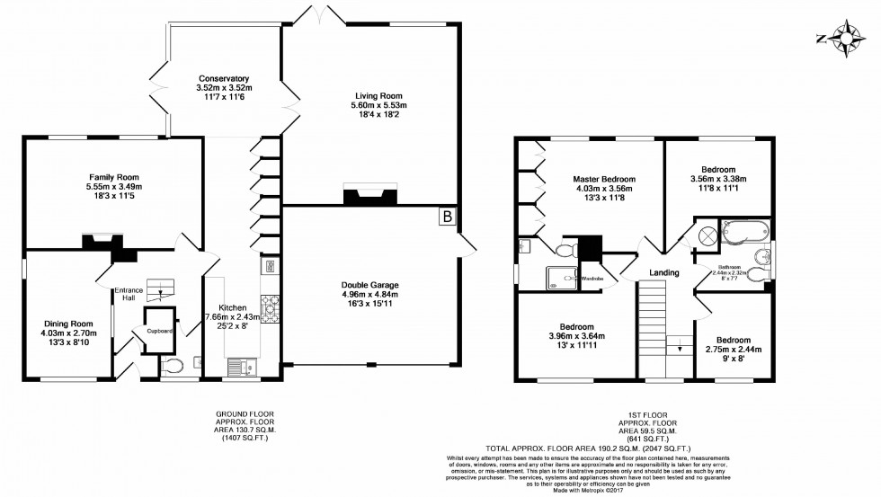 Floorplan for Well Close, Leigh