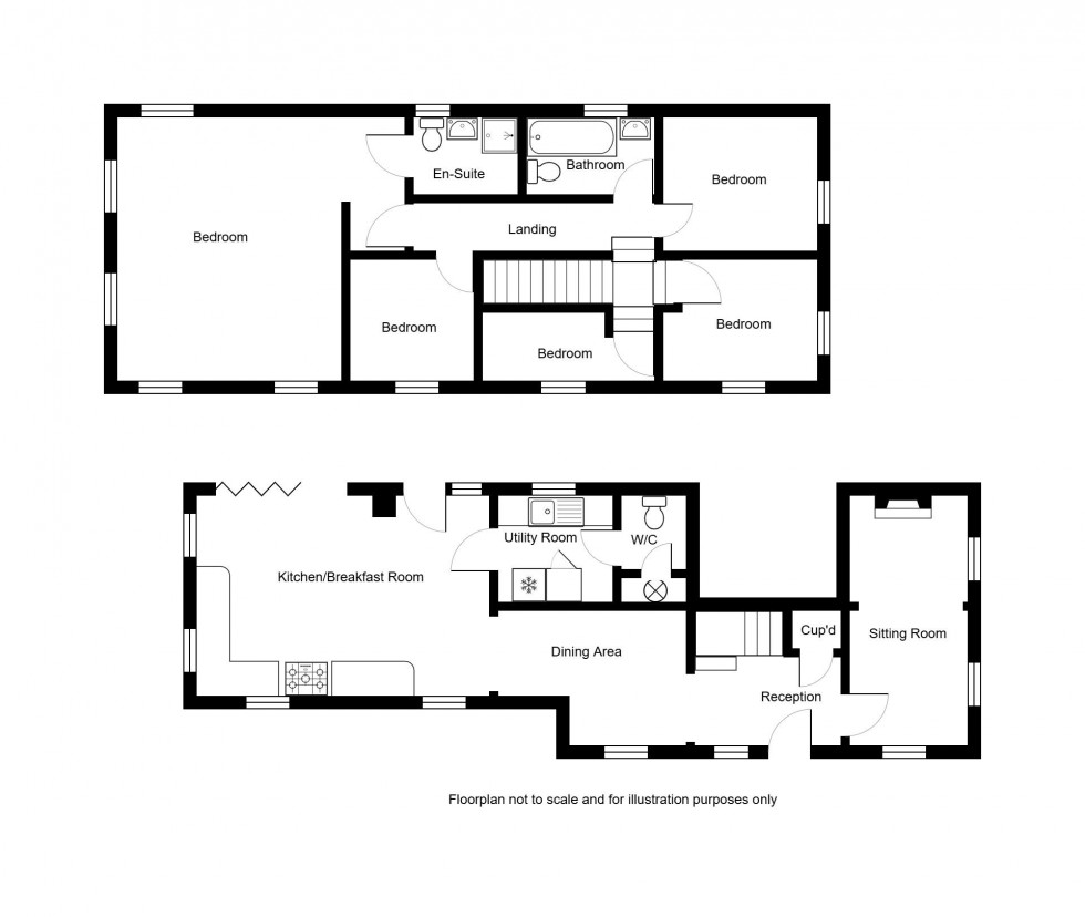 Floorplan for Noble Tree Road, Hildenborough