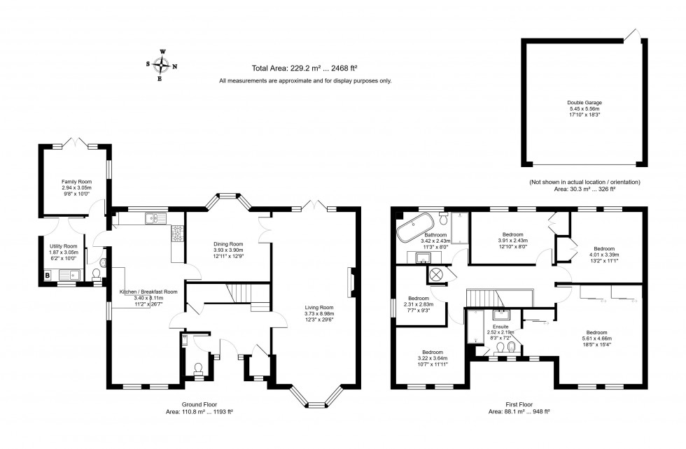 Floorplan for The Haydens, Tonbridge